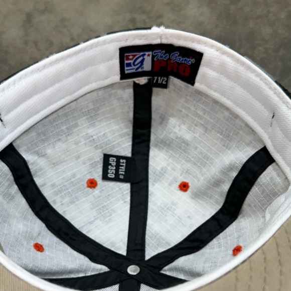 The Game Pro Fit Hat 7 1/2 NC Logo Digital Camo Fitted Baseball Cap - Picture 7 of 7